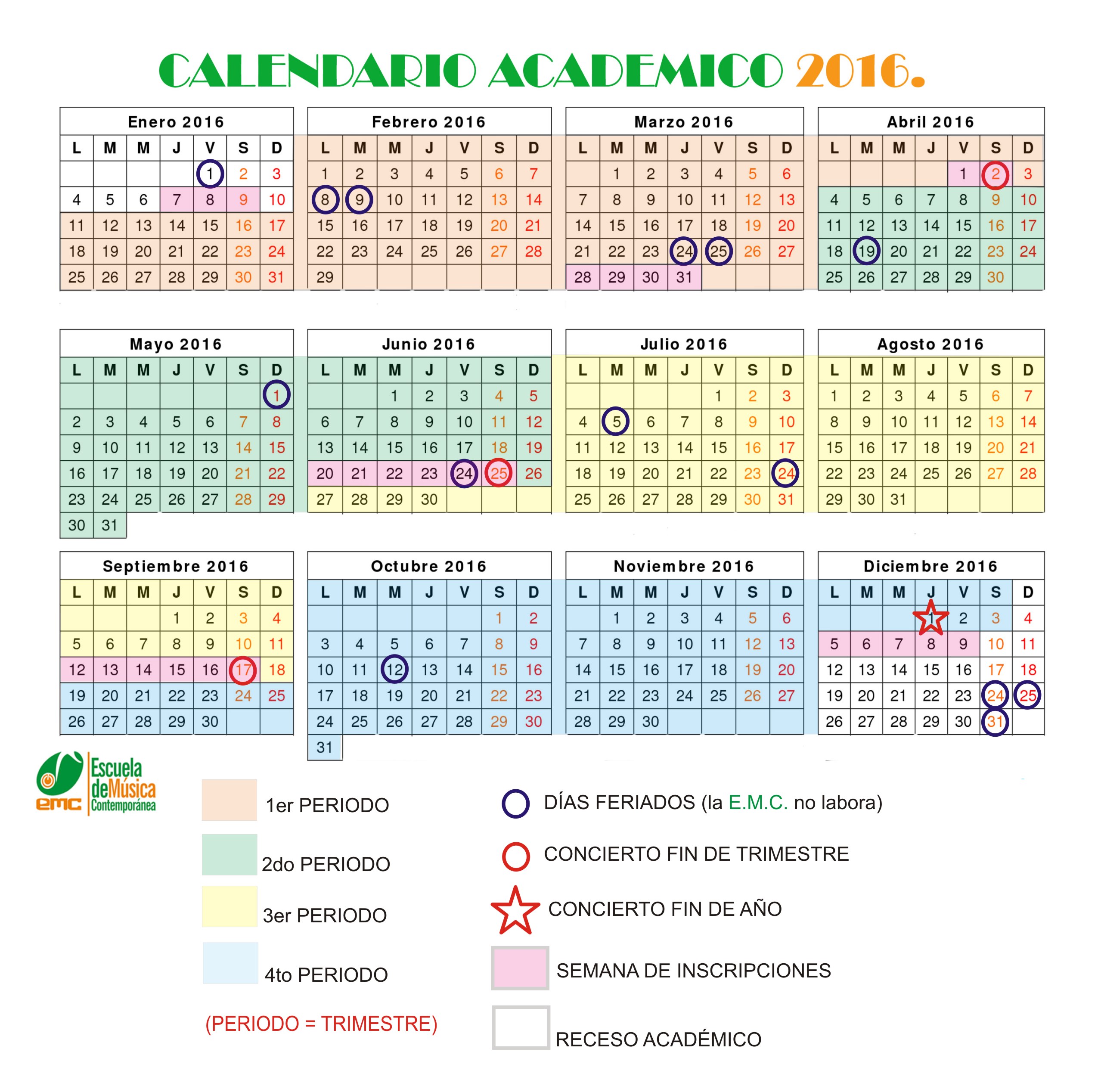 Calendario